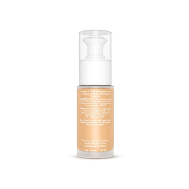 Mamaearth Hydra-Glow Full Coverage Dewy Finish Liquid Foundation With Vitamin C & Turmeric- 30 Ml|Full Coverage|Gives 3X Instant Glow|12-Hour Long Stay & Hydration|Spf 35|Non-Drying (02 Crème Glow)